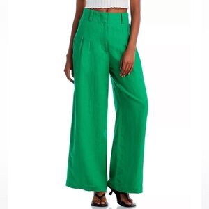 SIMON MILLER Bloo Wide Leg Linen Pants